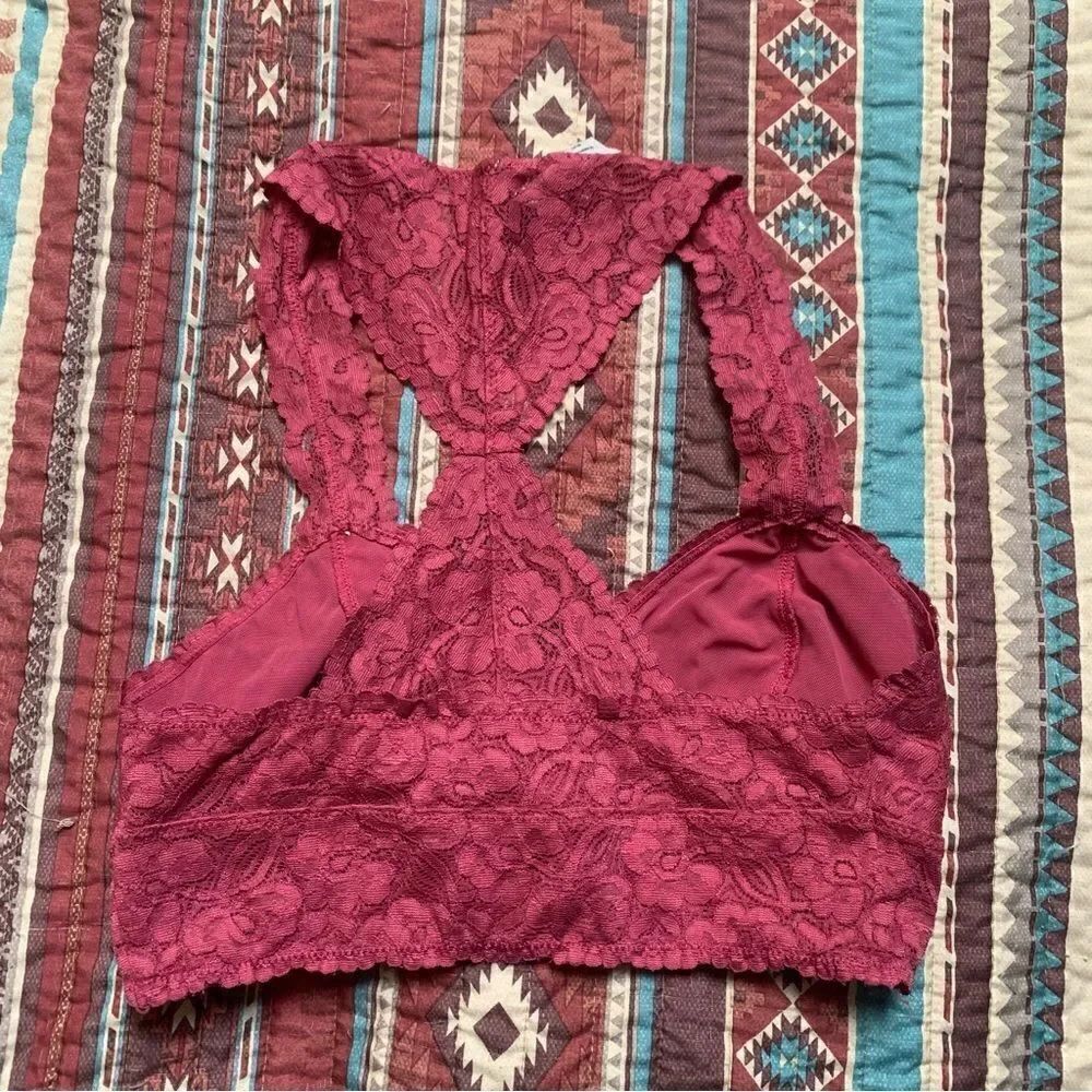 Free People Lace Bralette size small - Picture 4 of 5